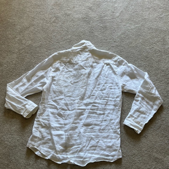 Amazon Essentials Linen Button down oxford shirt. - Picture 3 of 3